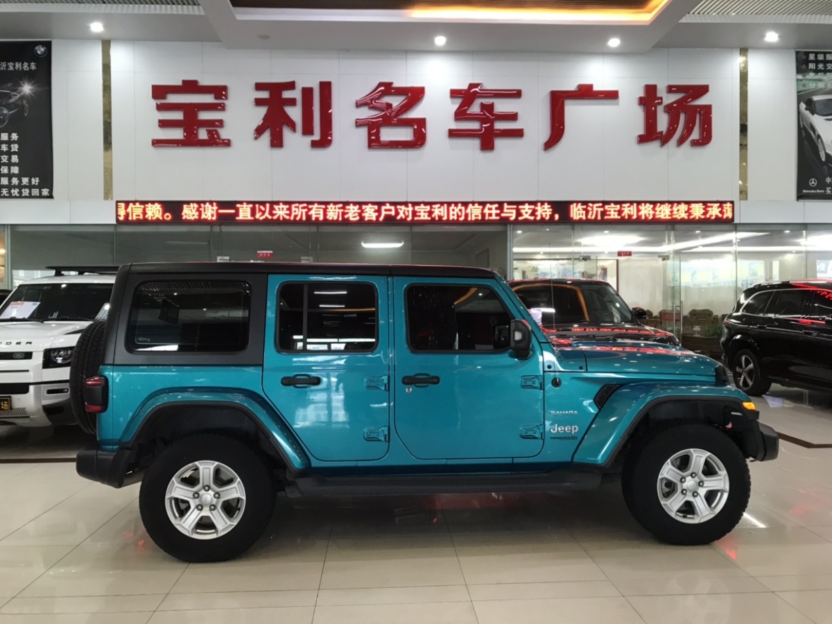 2020年1月Jeep 牧马人  2019款  2.0T Sahara 四门版