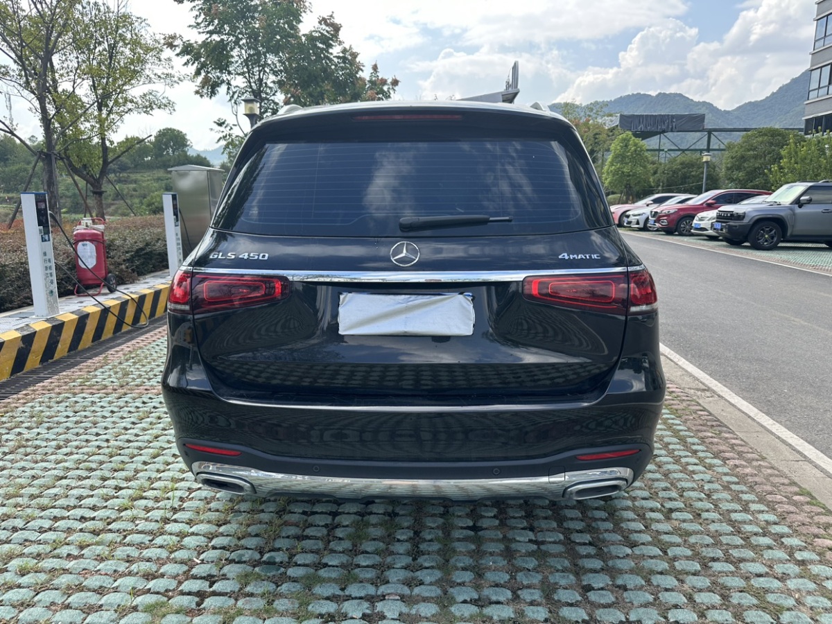 奔馳 奔馳GLS  2021款 GLS 450 4MATIC 時(shí)尚型圖片