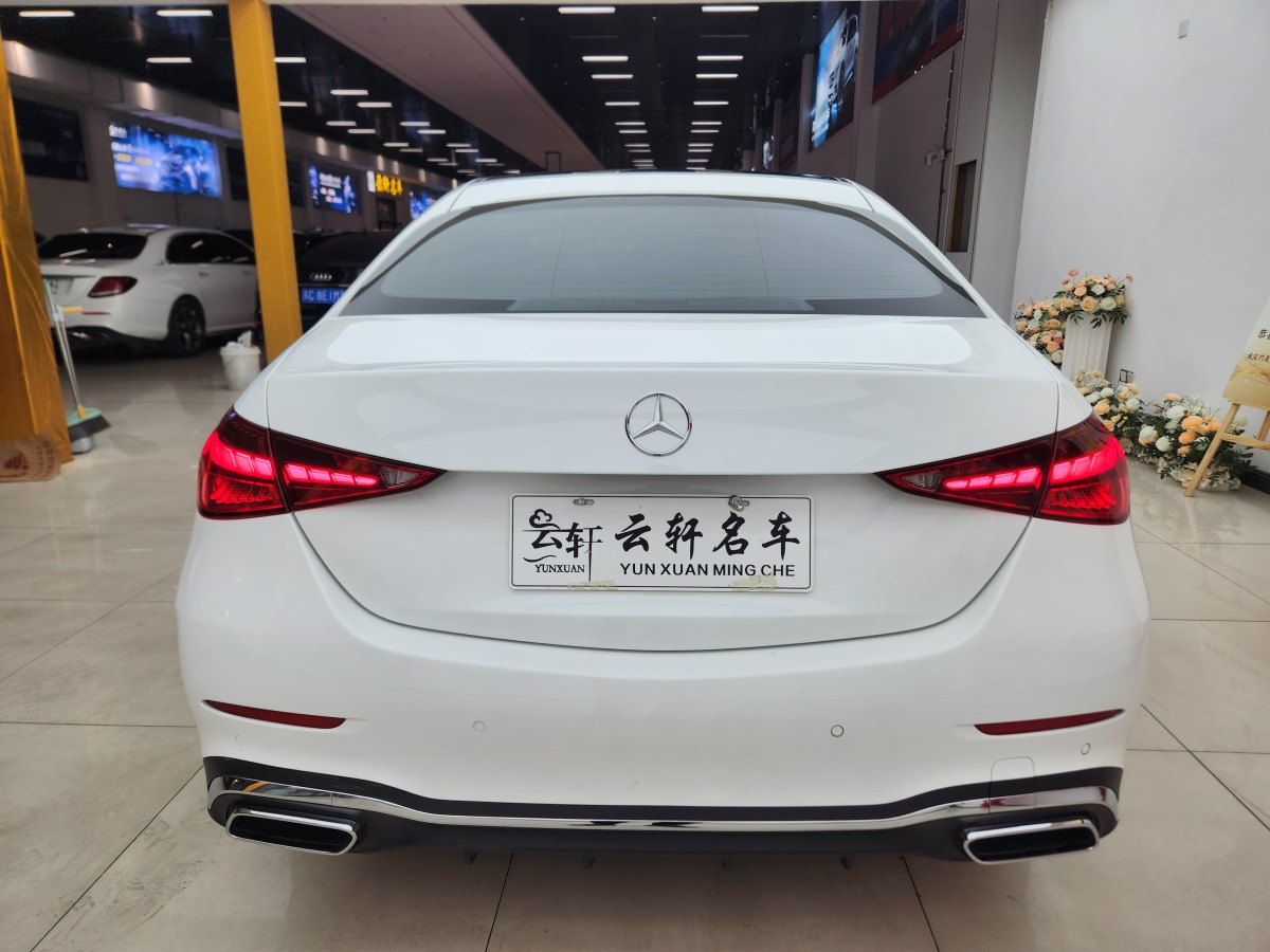 奔馳 奔馳C級  2022款 改款 C 260 L 運(yùn)動版圖片