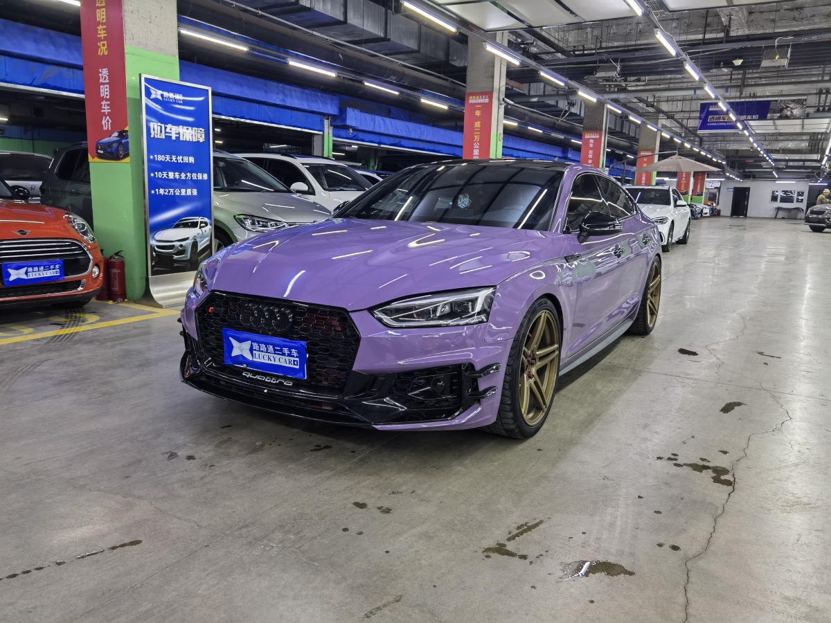 2018年8月奧迪 奧迪S5  2017款 S5 3.0T Sportback