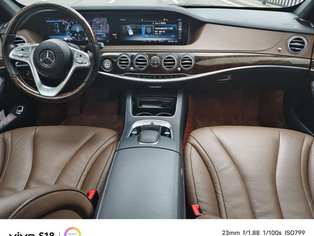 奔馳 奔馳S級  2019款 S 350 L 尊貴型 臻藏版圖片