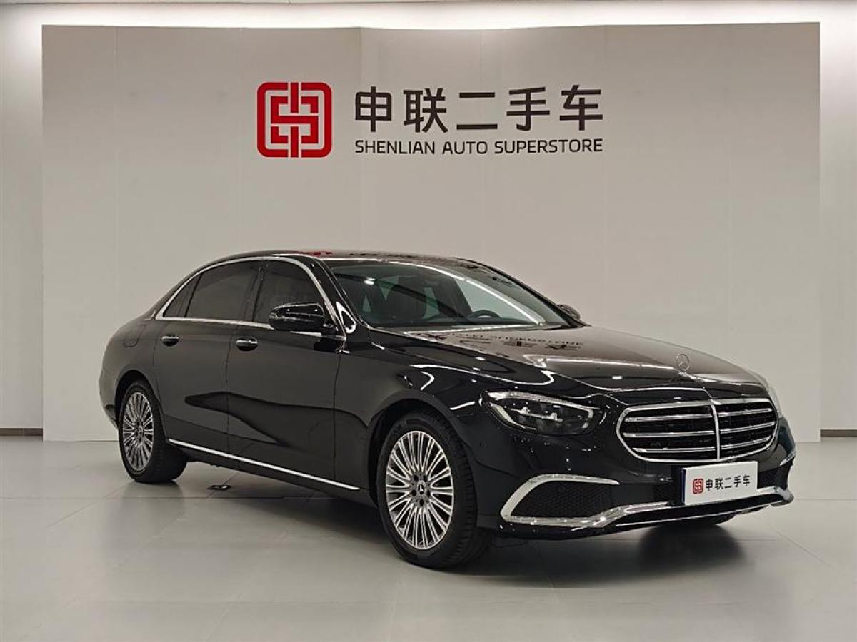 奔馳 奔馳E級  2023款 改款 E 300 L 時尚型圖片