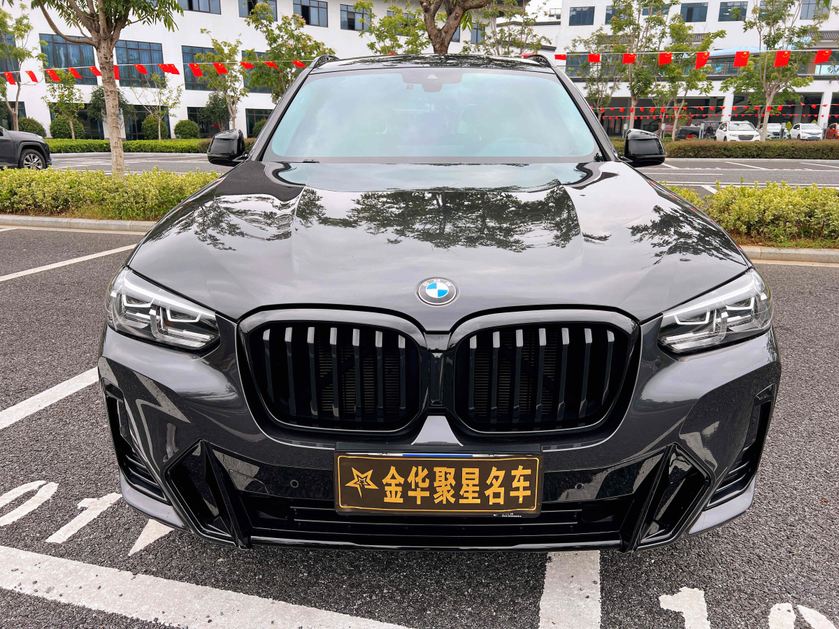 寶馬 寶馬X3  2022款 xDrive30i 領(lǐng)先型 M曜夜套裝圖片