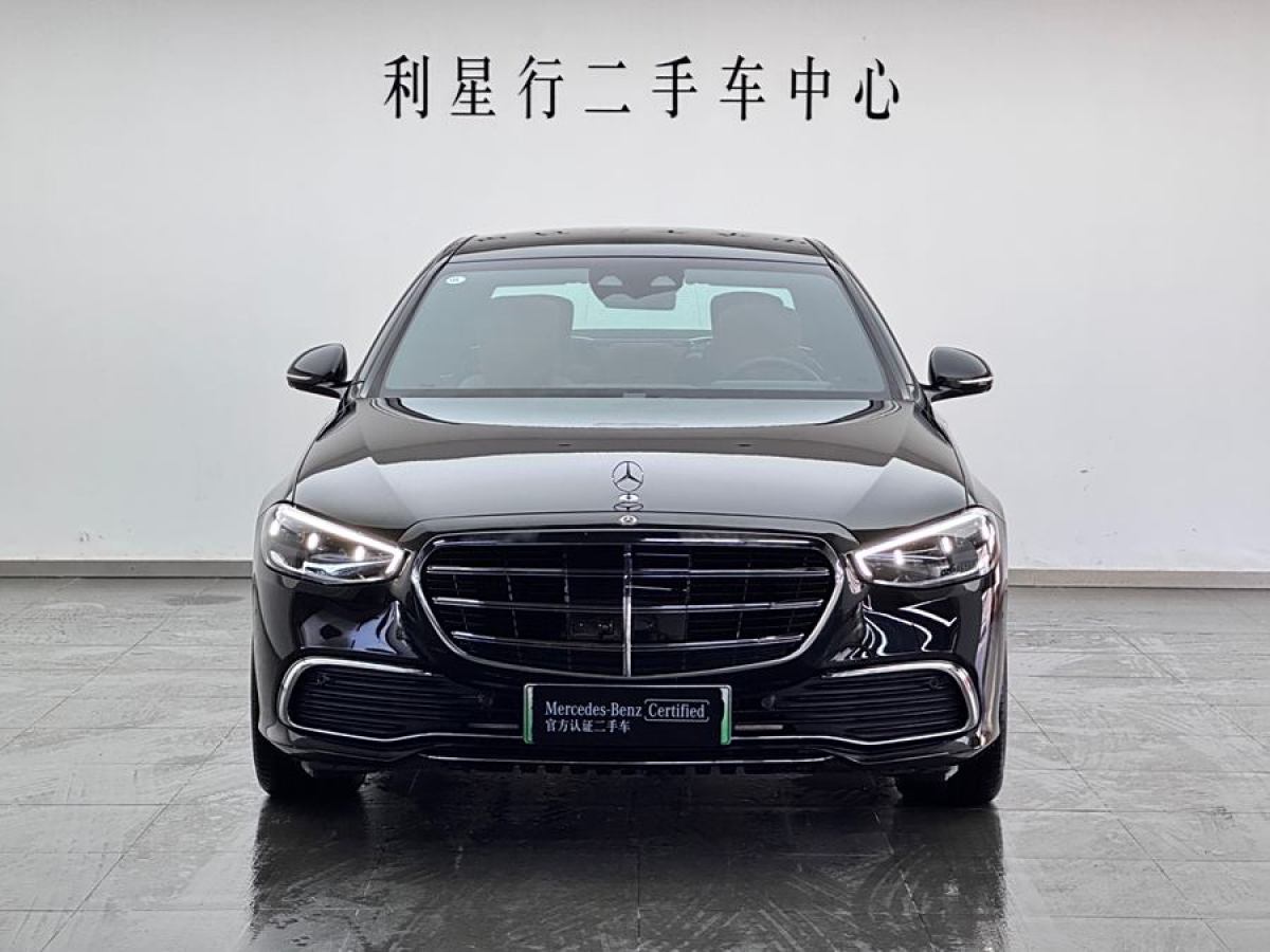 奔馳 奔馳S級新能源  2023款 改款 S 450 e L 插電式混合動力轎車圖片