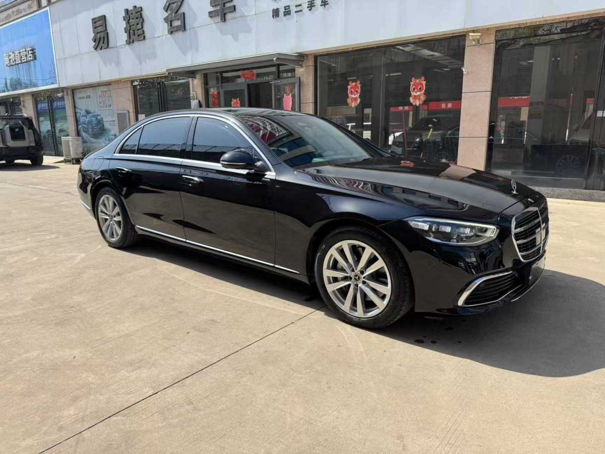 奔馳 奔馳S級  2022款 改款 S 400 L 商務(wù)型圖片