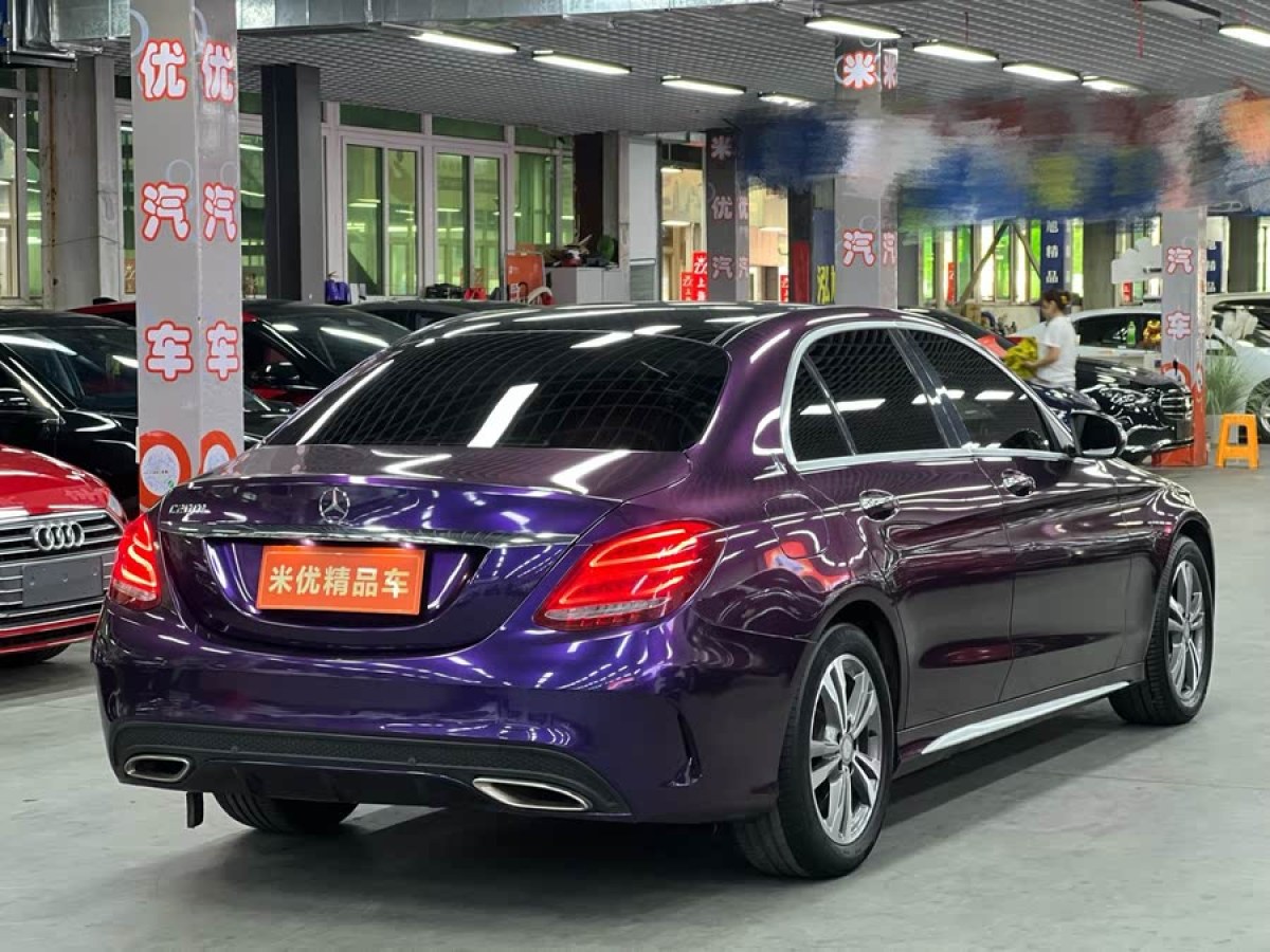 奔馳 奔馳C級(jí)  2016款 C 200 L 運(yùn)動(dòng)型圖片