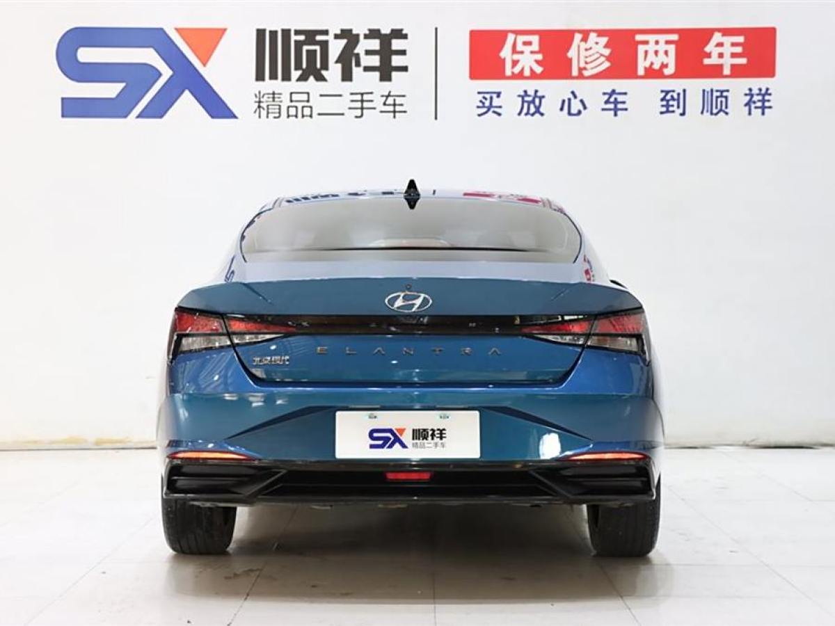 2021年9月現(xiàn)代 伊蘭特  2021款 1.5L GLX精英版