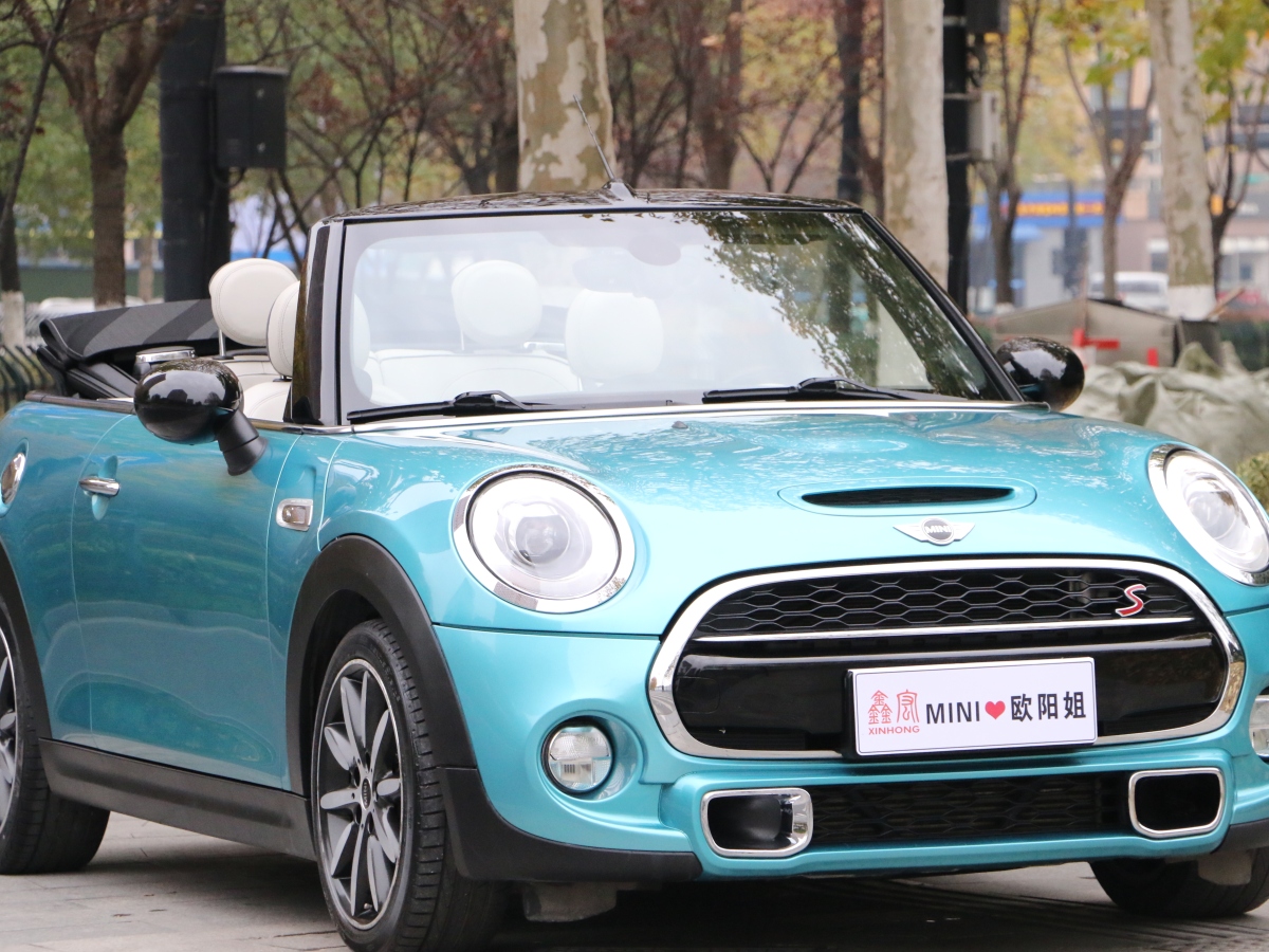 MINI MINI  2016款 2.0T COOPER S CABRIO 加勒比藍限量版圖片