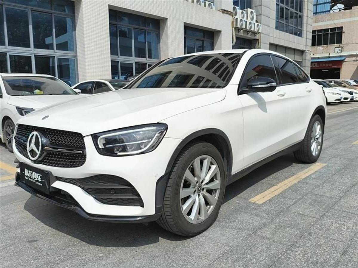 2020年1月奔馳 奔馳GLC  2022款 改款 GLC 260 4MATIC 轎跑SUV