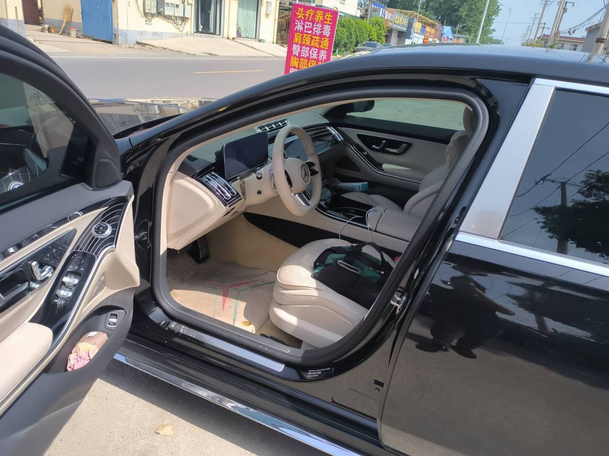 2022年5月奔馳 奔馳S級(jí)  2022款 改款 S 450 L 4MATIC