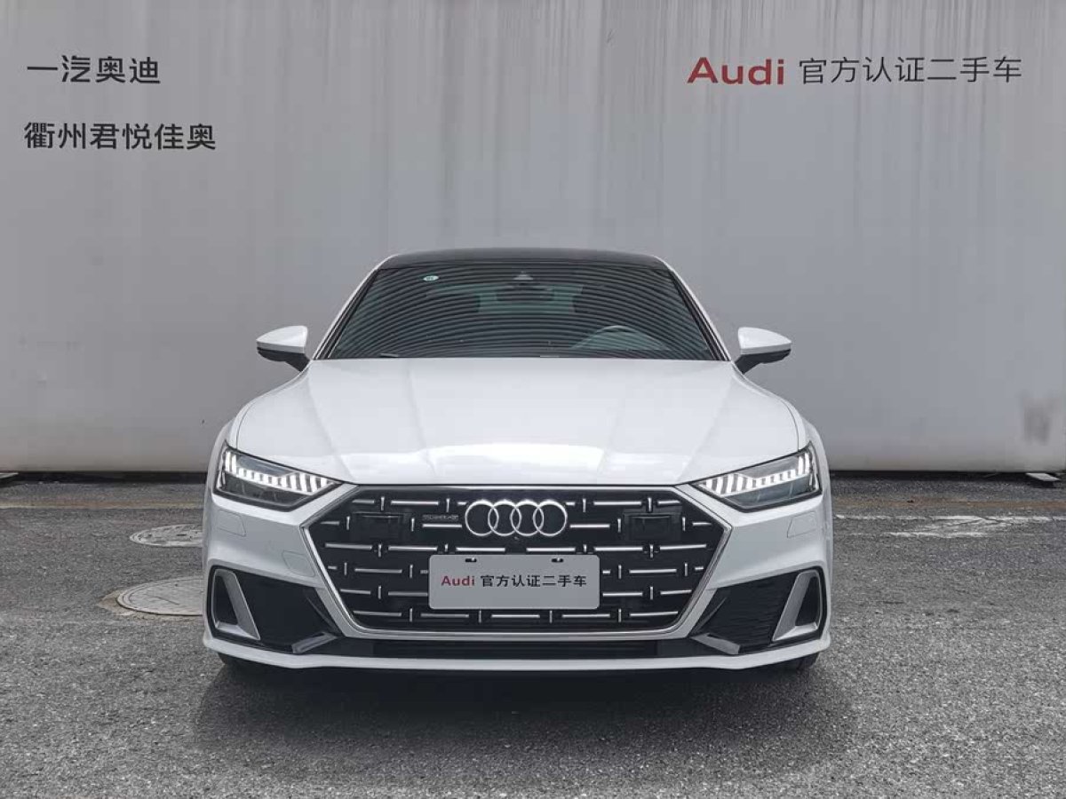 奧迪 奧迪A7L  2024款 55TFSI quattro S-line 志遠型 流晶套裝圖片
