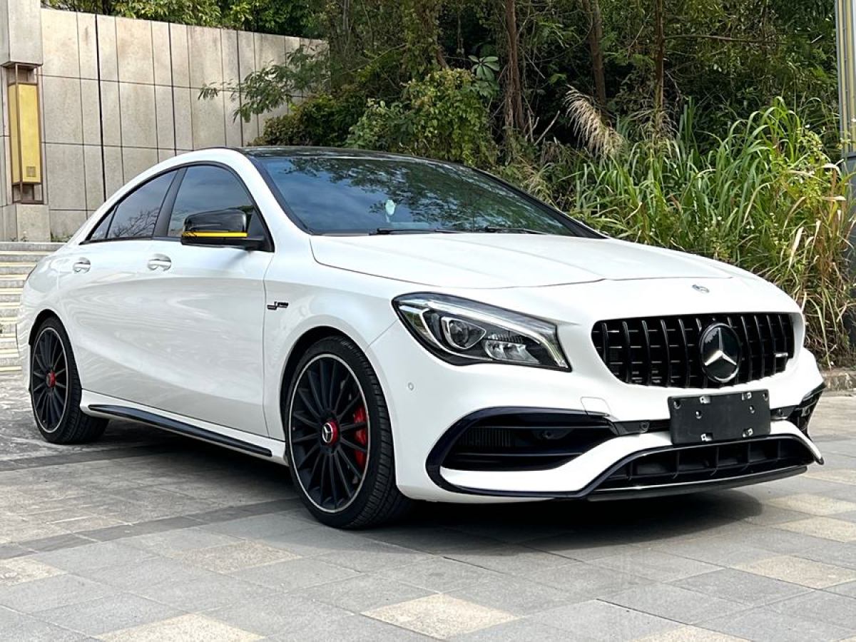 奔馳 奔馳CLA級AMG  2017款 改款 AMG CLA 45 4MATIC圖片