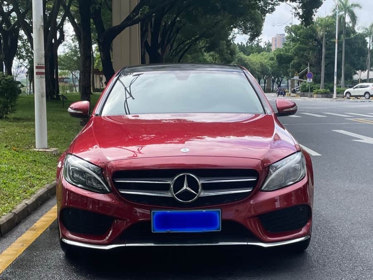 奔馳 奔馳C級  2016款 C 200 L 運(yùn)動型圖片