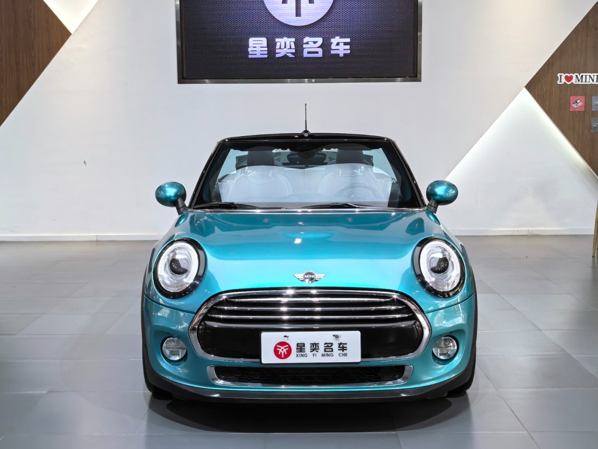 MINI MINI  2016款 1.5T COOPER CABRIO 加勒比藍(lán)限量版圖片