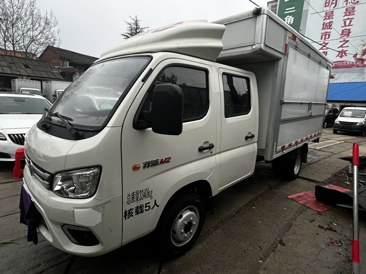 2022年3月福田 祥菱M  2018款 1.5L M2非承载单排后双胎(载货)DAM15L