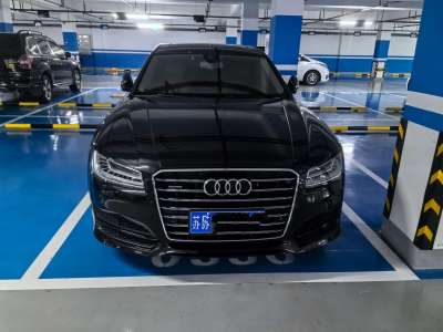 2018年7月 奧迪 奧迪A8(進(jìn)口) A8L 45 TFSI quattro領(lǐng)先精英典藏版圖片