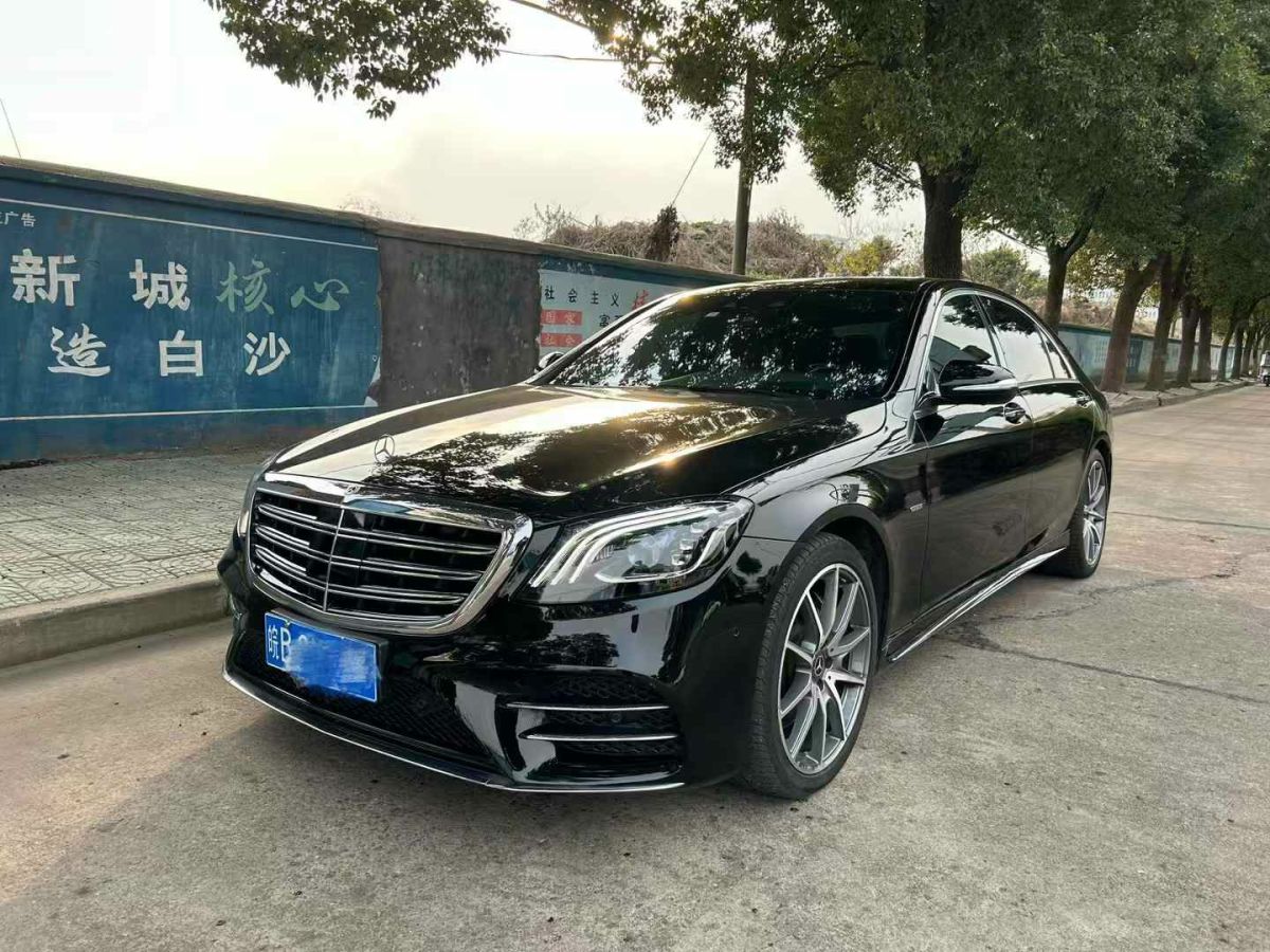 奔馳 奔馳S級  2020款 S 450 L 4MATIC 臻藏版圖片