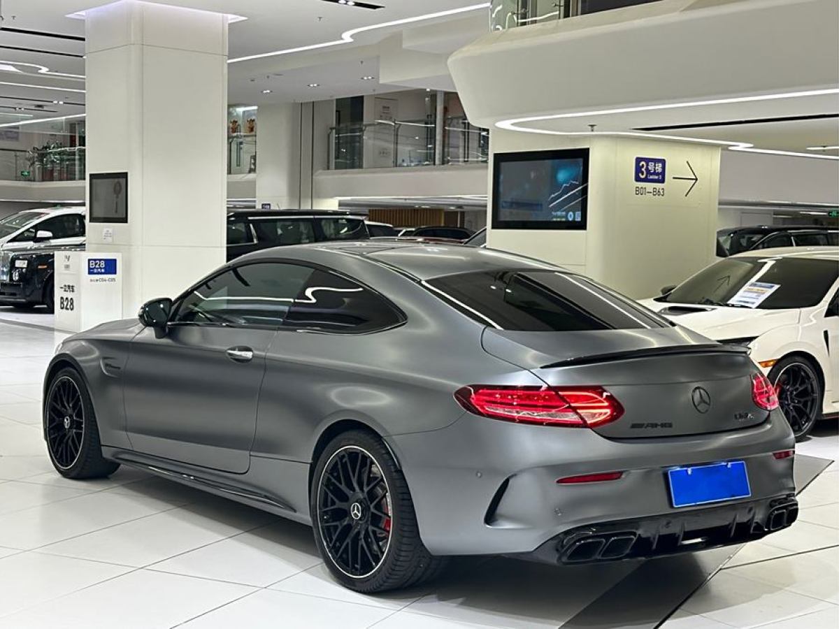 奔馳 奔馳C級AMG  2019款 AMG C 63 S 轎跑車圖片