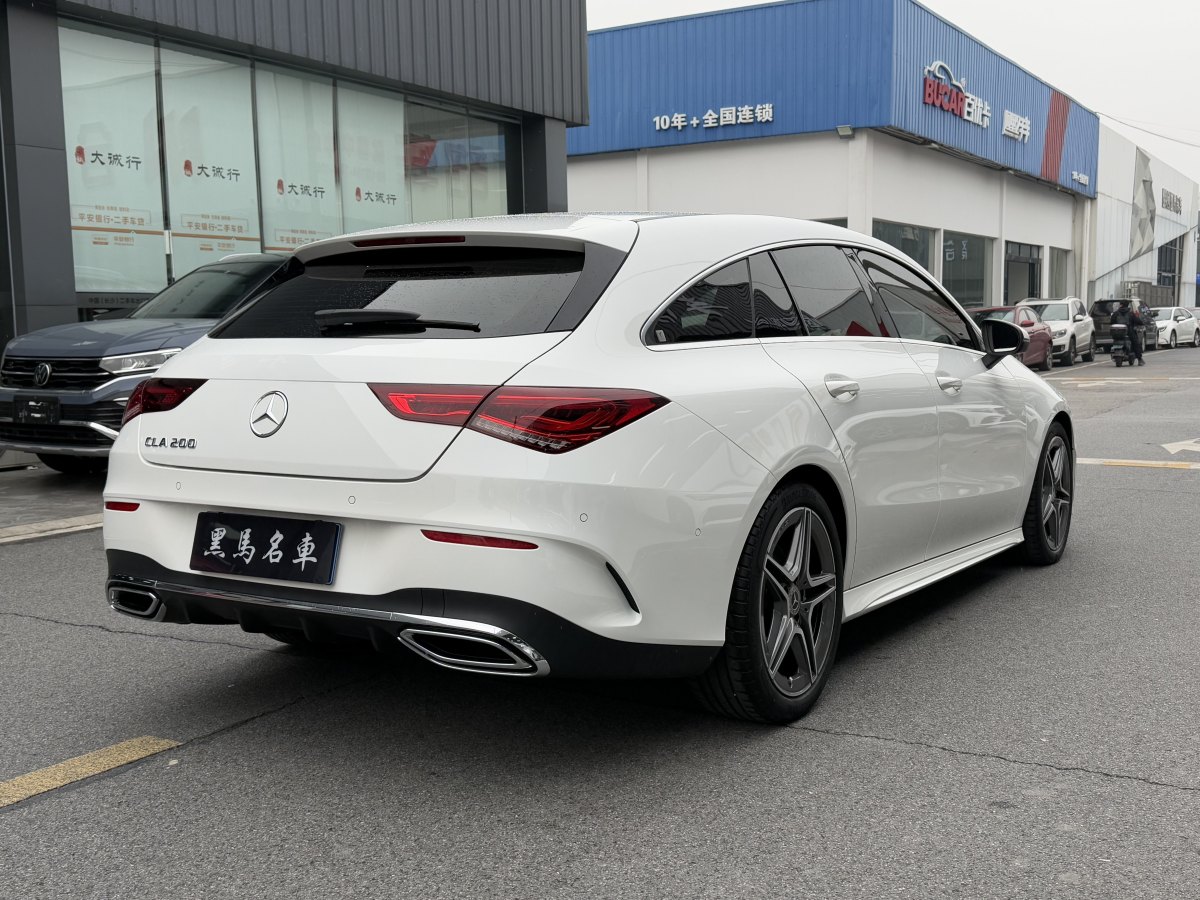 奔馳 奔馳CLA級  2020款 CLA 200 獵跑車圖片