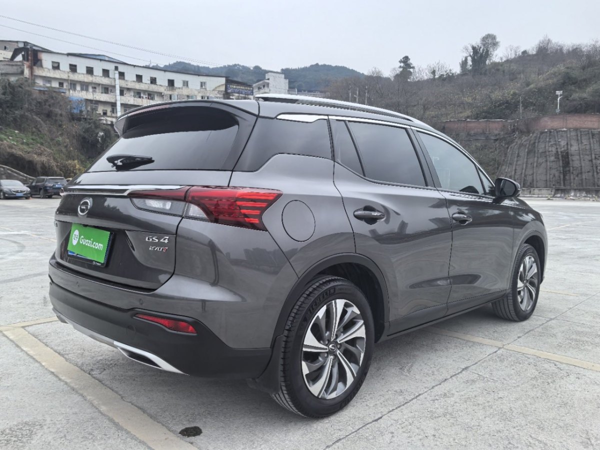 廣汽傳祺 GS4  2021款 270T 自動智聯(lián)科技版圖片