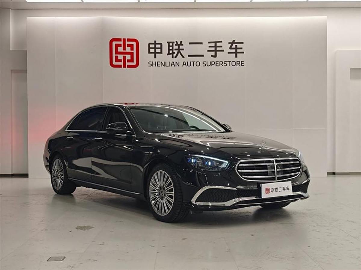 奔馳 奔馳E級  2022款 改款 E 300 L 尊貴型圖片