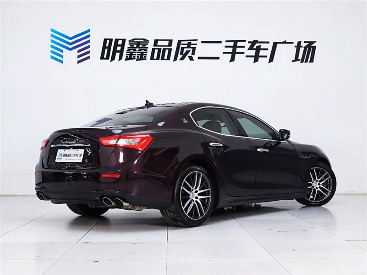 瑪莎拉蒂 Ghibli  2017款 3.0T 標(biāo)準(zhǔn)版圖片