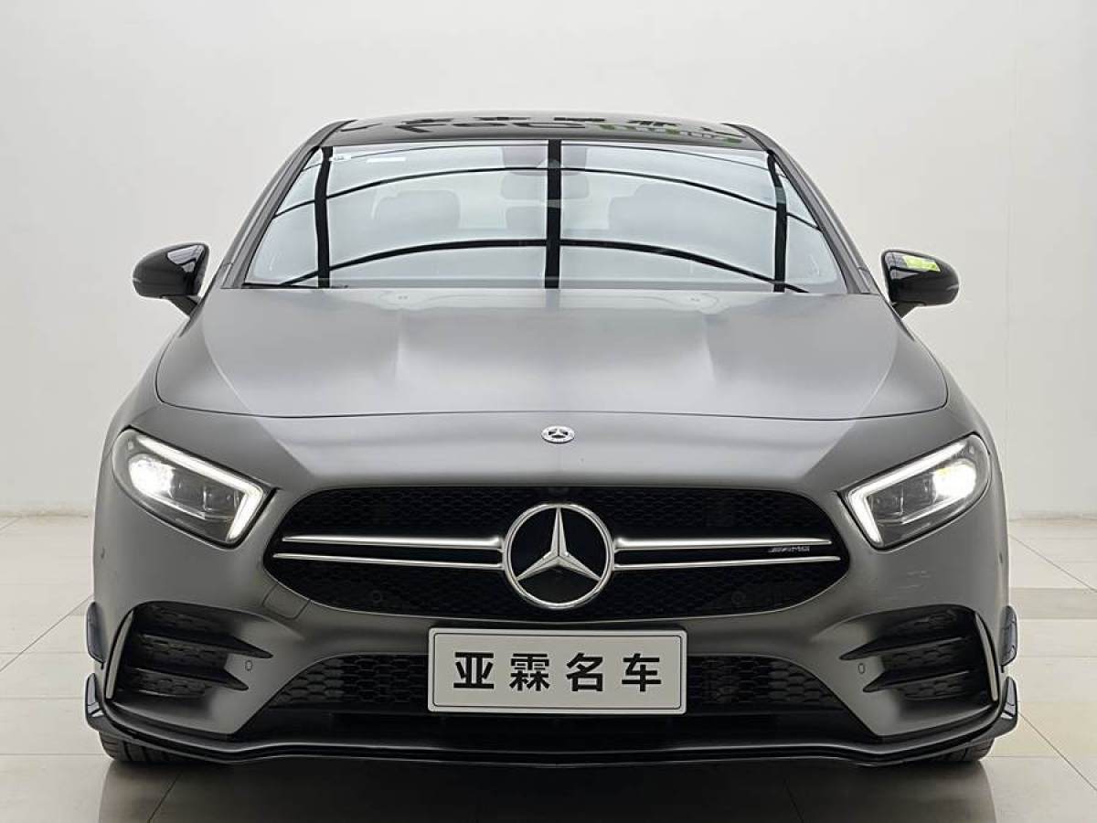 奔馳 奔馳A級AMG  2022款 AMG A 35 L 4MATIC 熾夜特別版圖片