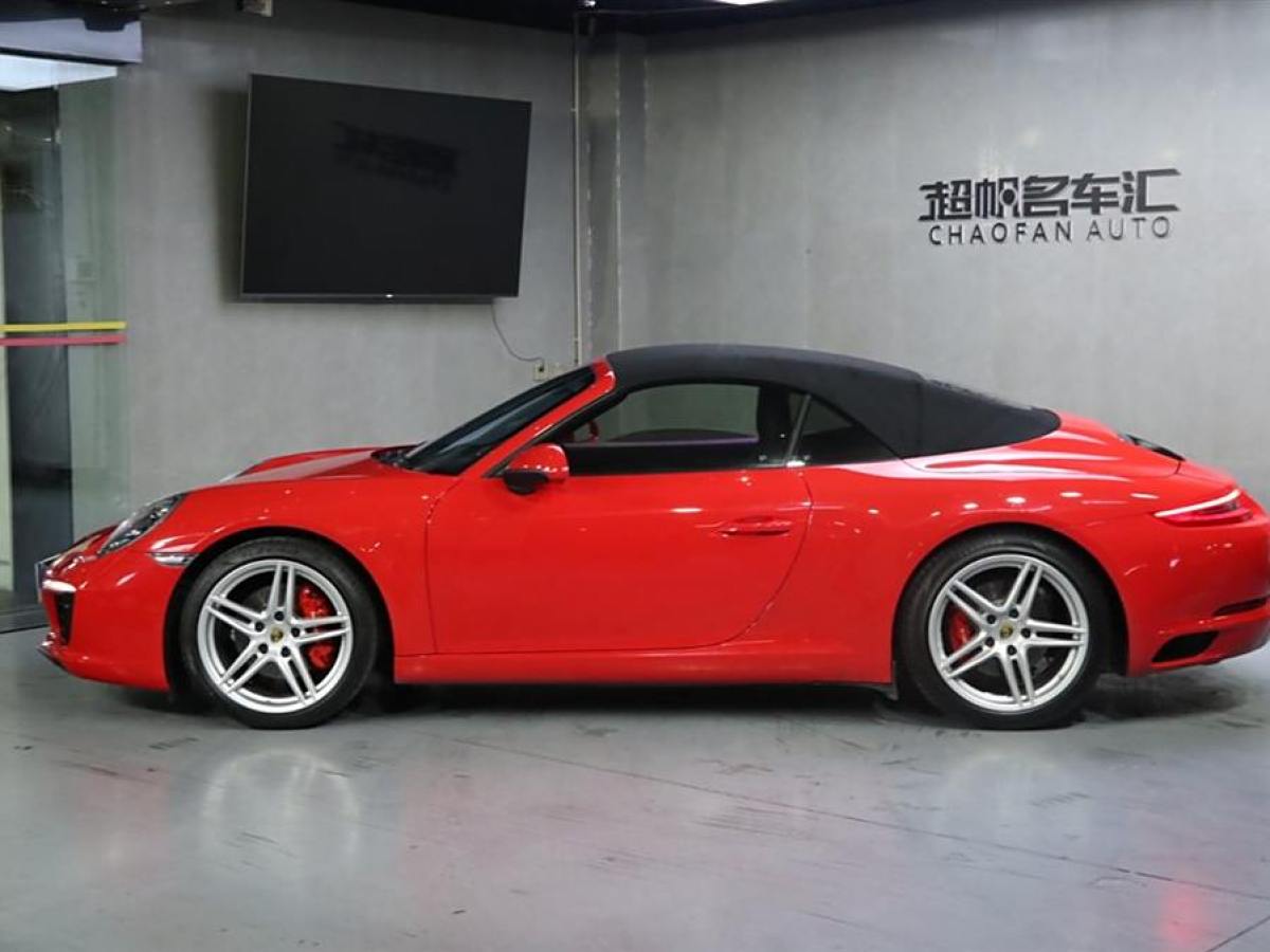 保時捷 911  2016款 Carrera Cabriolet 3.0T圖片