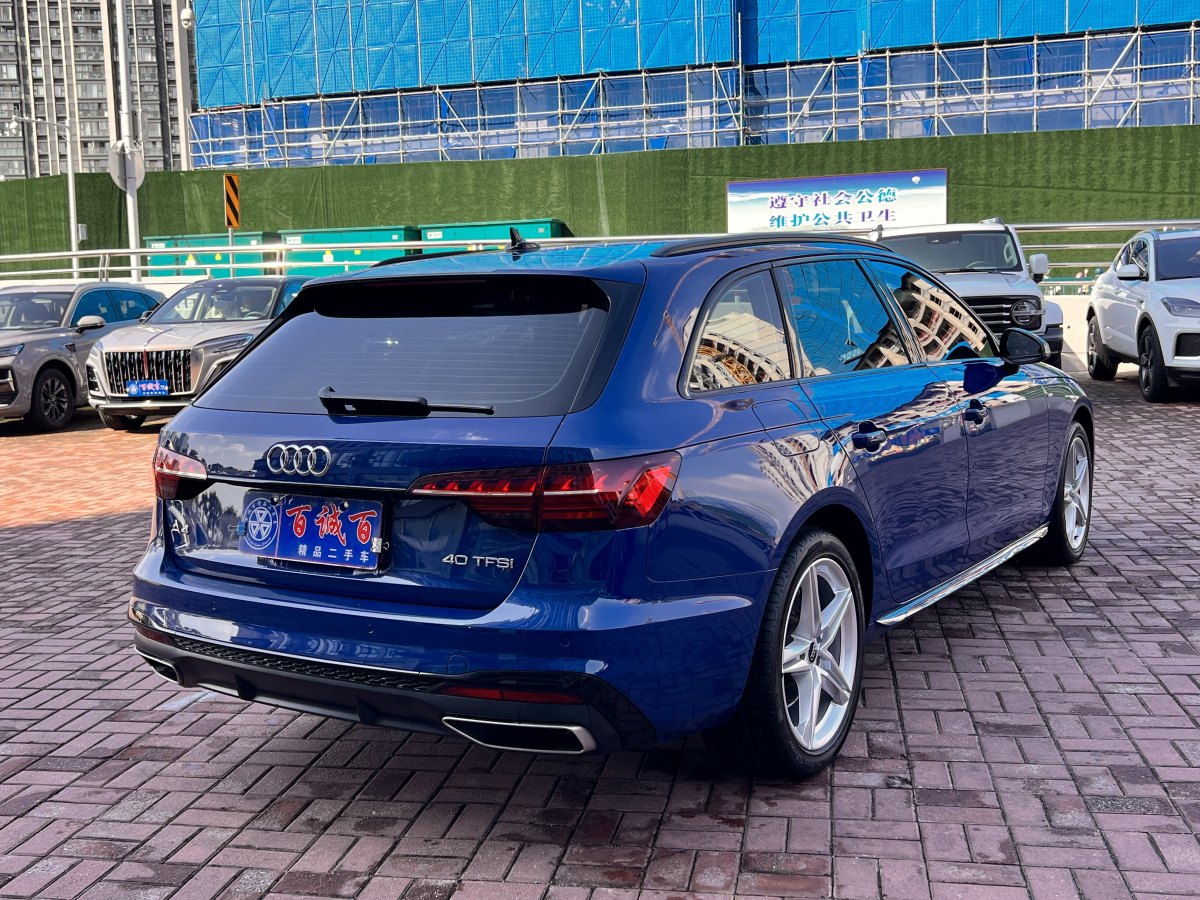 2024年1月奧迪 奧迪A4  2023款 Avant 40 TFSI 時尚動感型