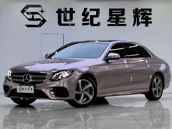 奔驰 奔驰E级  2019款 改款 E 300 L 运动时尚型