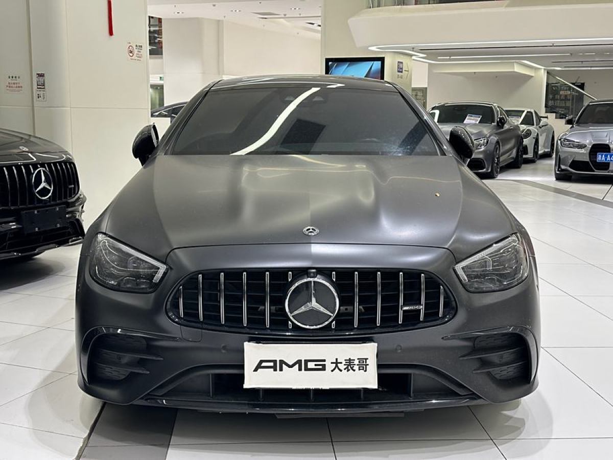 奔馳 奔馳E級(jí)AMG  2021款 AMG E 53 4MATIC+ 轎跑車圖片