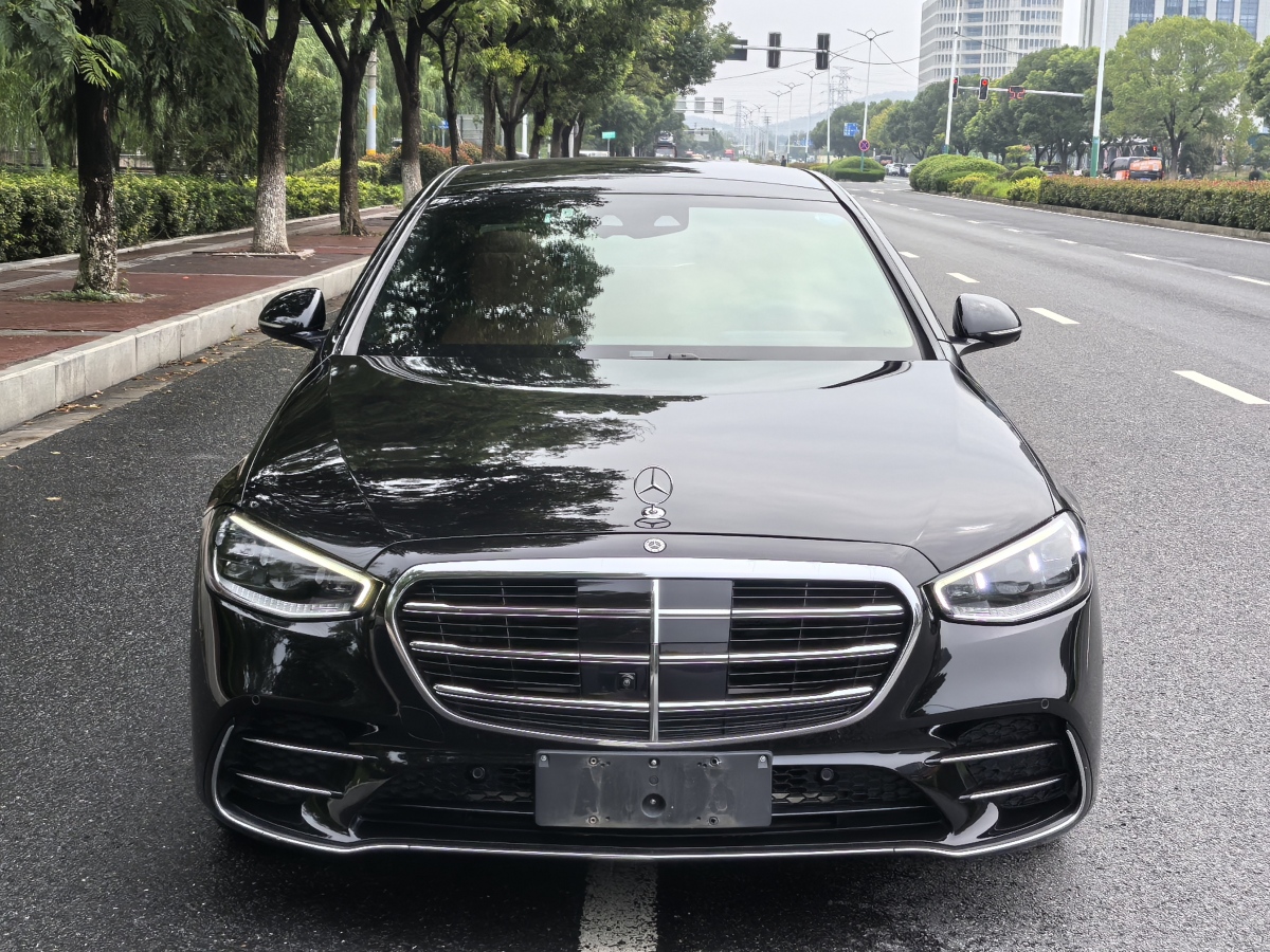 2021年10月奔馳 奔馳S級(jí)  2021款 改款 S 450 L 4MATIC