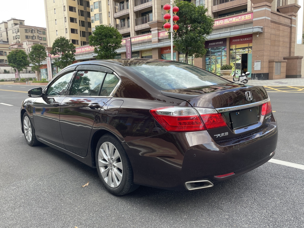 2015年7月本田 雅阁  2014款 2.4L LX 舒适版