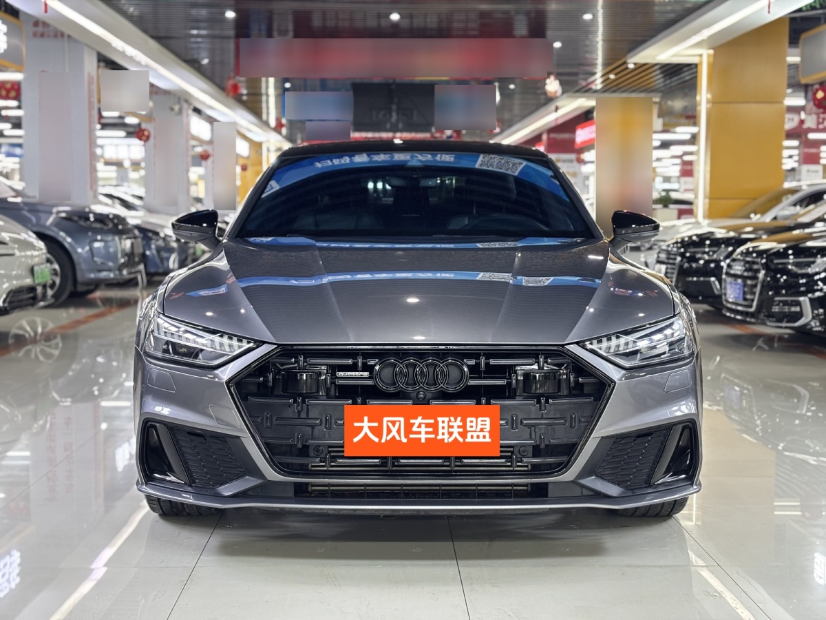 奧迪 奧迪A7L  2022款 45 TFSI quattro S-line 圣騎士圖片