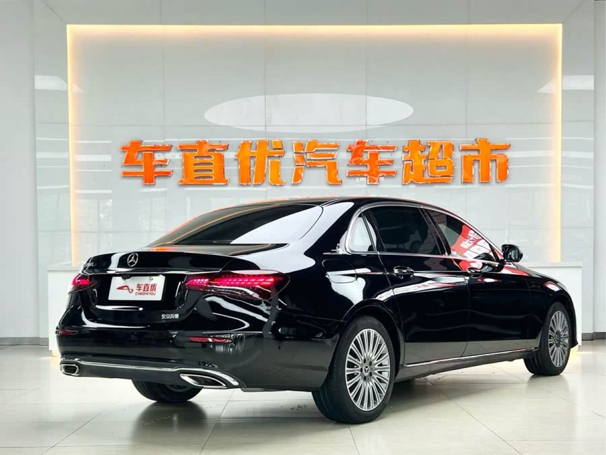 奔馳 奔馳E級(jí)  2021款 改款 E 300 L 尊貴型圖片