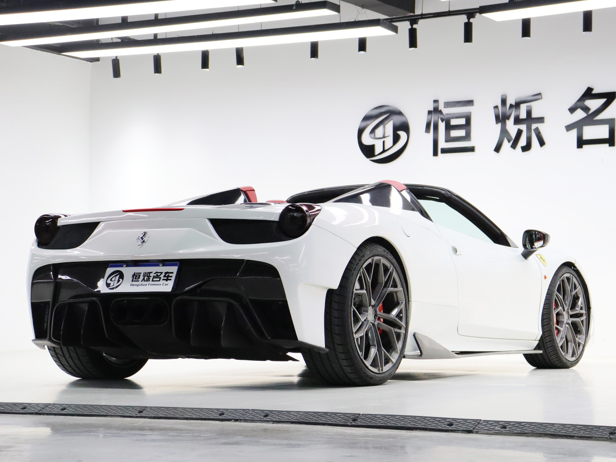 法拉利 458  2013款 4.5L Spider图片