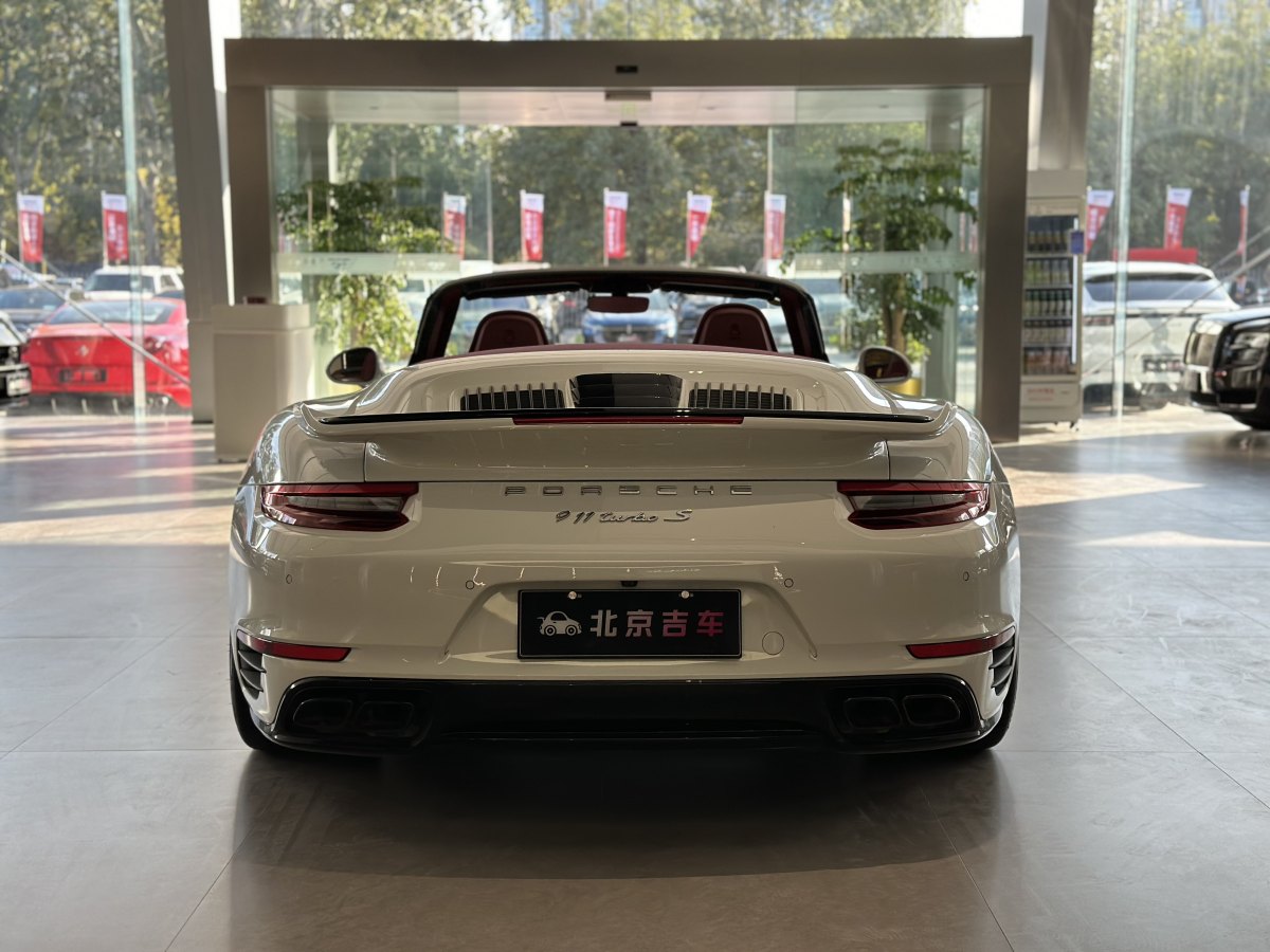 保時(shí)捷 911  2016款 Turbo S Cabriolet 3.8T圖片