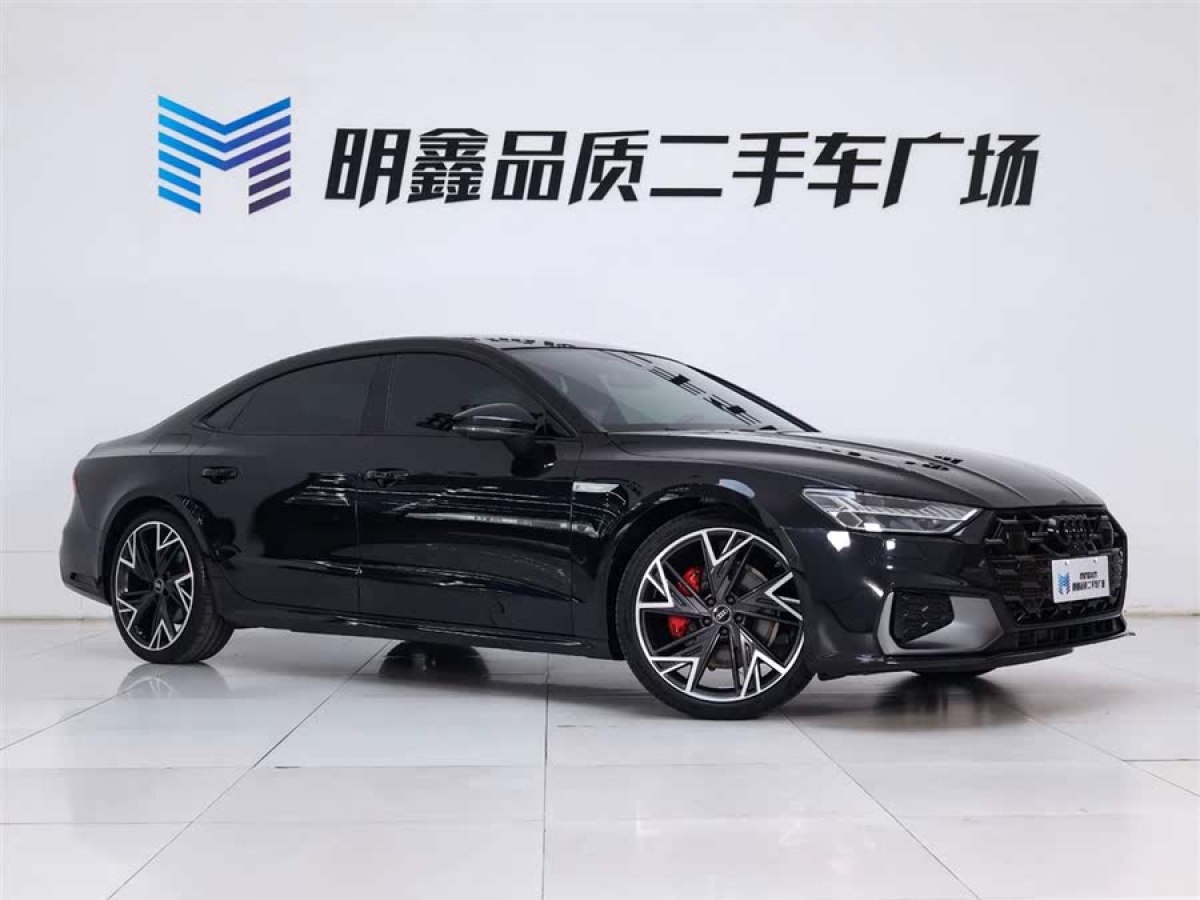 奧迪 奧迪A7L  2024款 45 TFSI quattro S-line 黑武士版圖片
