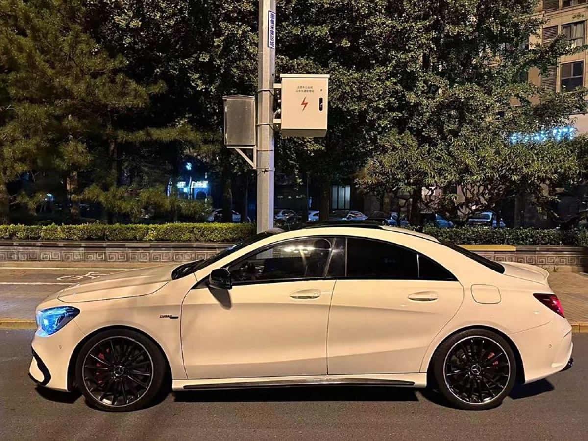 2018年10月奔馳 奔馳CLA級AMG  2017款 改款 AMG CLA 45 4MATIC