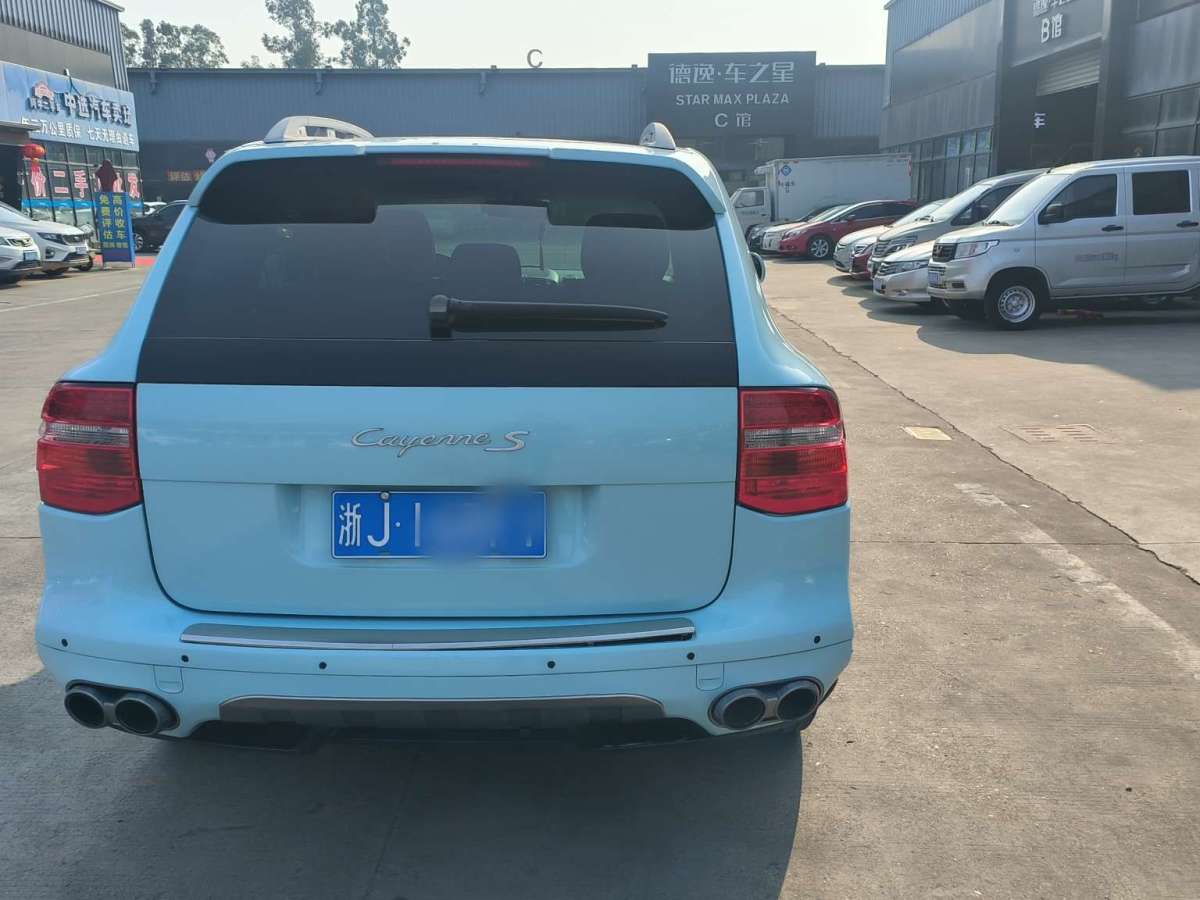 保時(shí)捷 Cayenne  2007款 Cayenne S 4.8L圖片