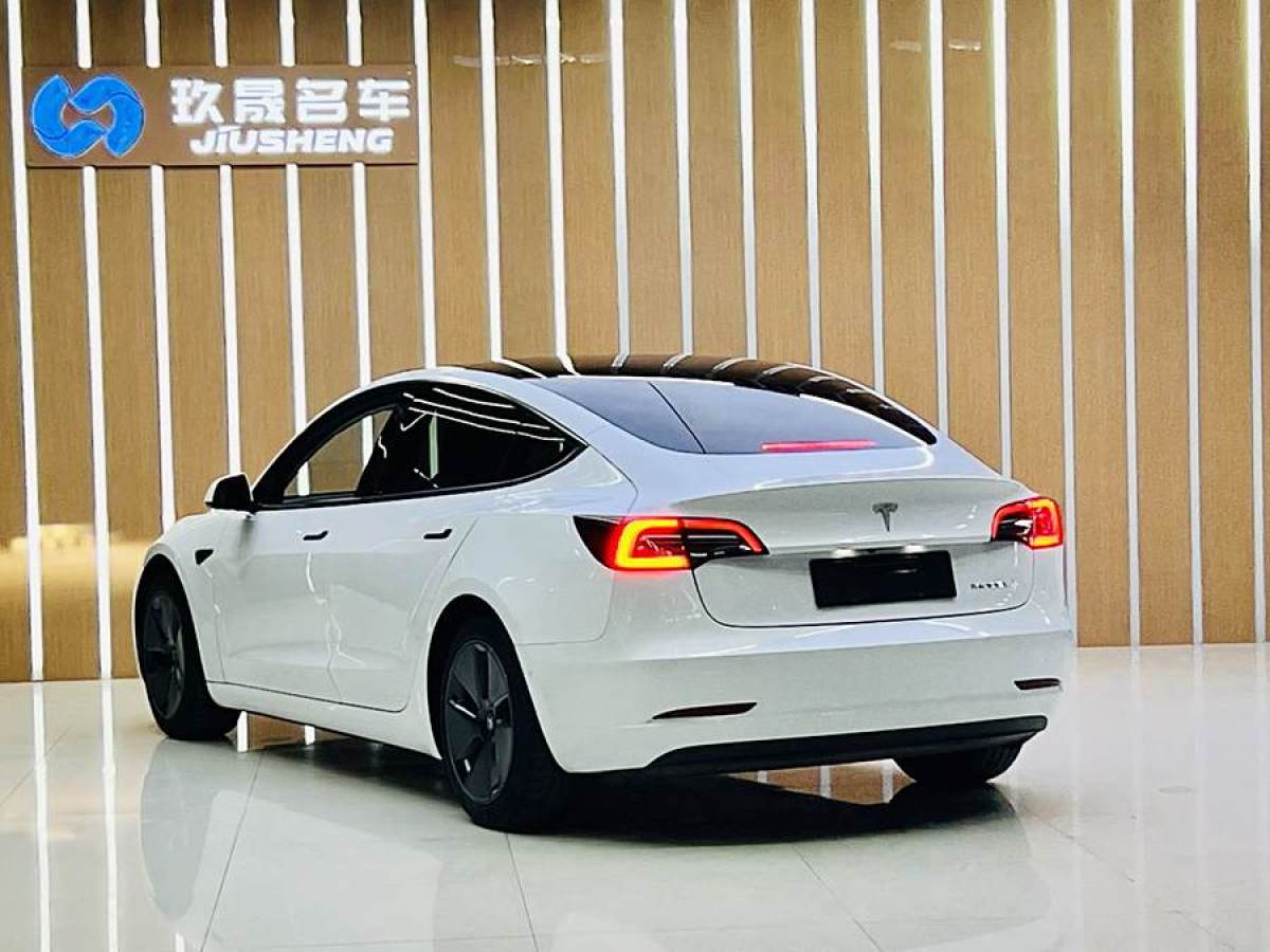 2021年2月特斯拉 Model 3  2021款 改款 標(biāo)準(zhǔn)續(xù)航后驅(qū)升級版