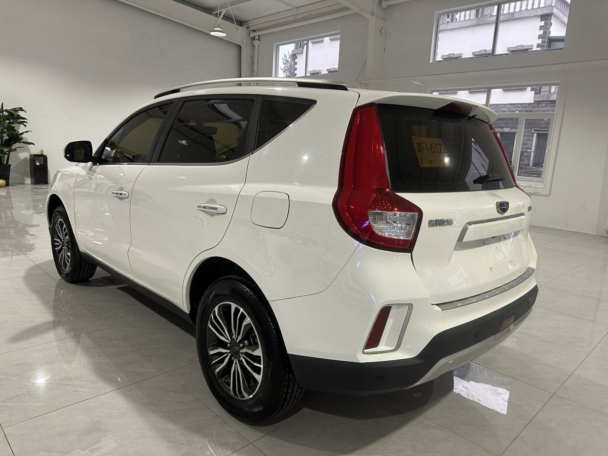 2018年5月吉利 遠景SUV  2016款 1.8L 手動尊貴型