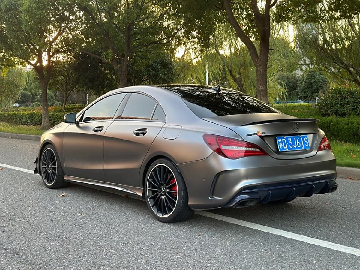 2018年6月奔馳 奔馳CLA級AMG  2017款 改款 AMG CLA 45 4MATIC