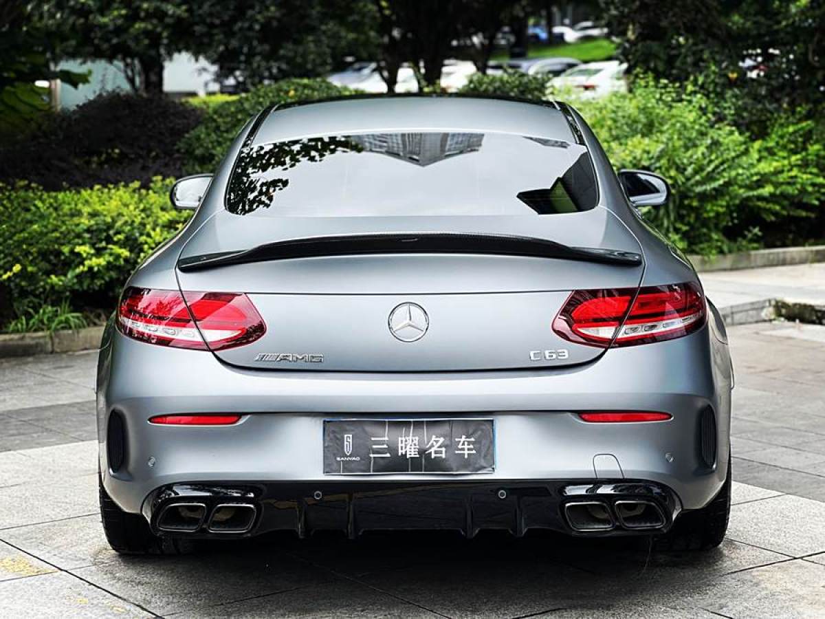 奔馳 奔馳C級AMG  2019款 AMG C 63 轎跑車圖片