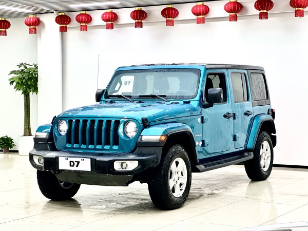 Jeep 牧马人  2019款 2.0T Sahara 四门版 国VI