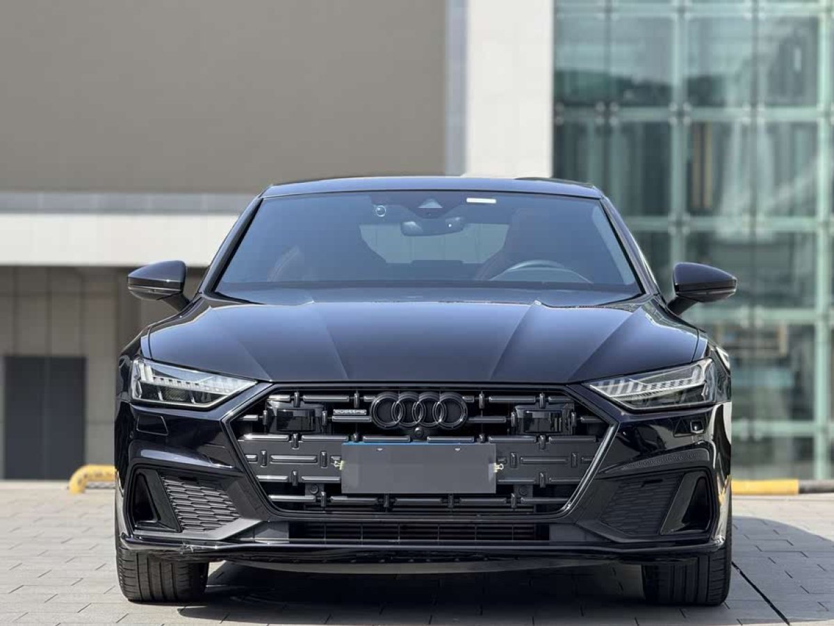 奧迪 奧迪A7L  2024款 45 TFSI quattro S-line 黑武士版圖片