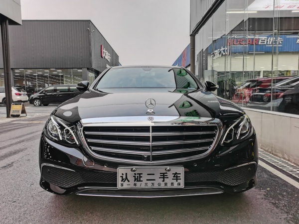 奔驰 奔驰E级  2020款 E 300 L 时尚型