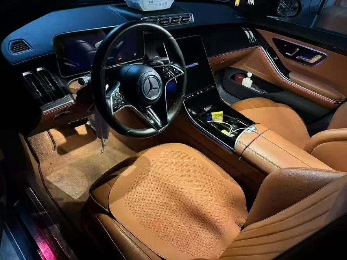奔馳 奔馳S級  2023款 改款 S 400 L 商務(wù)型圖片