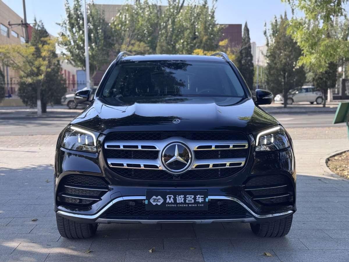 2021年1月奔馳 奔馳GLS  2021款 改款 GLS 450 4MATIC 豪華型