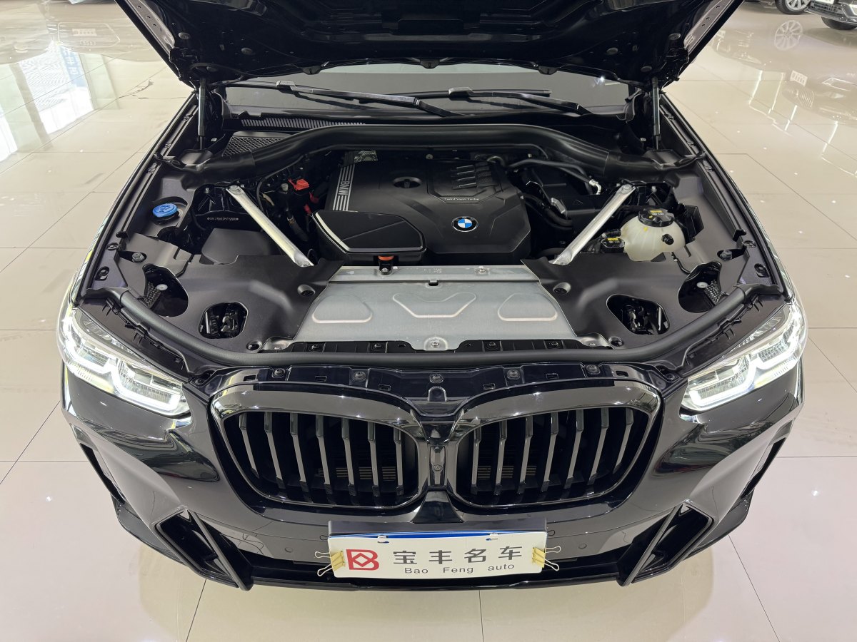 寶馬 寶馬X3  2022款 改款 xDrive30i 領(lǐng)先型 M曜夜套裝圖片